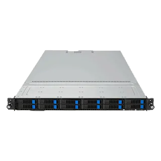 Серверная платформа ASUS RS501A-E12-RS12U, 1U, 1 x SP5 LGA6096 360W, 24 x DDR5 6400/4800*, 12x 2.5" NVMe hsb, 2 x M.2 22110 (ASUS 90SF03Y1-M000D0)