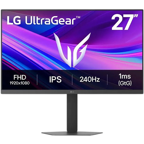 Монитор LG UltraGear 27G440A-B, 27 дюймов, 1920x1080, 240 Гц, IPS, 400 кд/м², чёрный