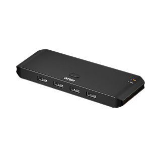 Переключатель USB 2.0 Aten US4224 на 2 компьютера и 4 устройства
