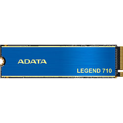 SSD ADATA LEGEND 710, 2 ТБ, M.2 (22×80 мм), NVMe 1.4, PCIe 3.0 x4, с радиатором, ALEG-710-2TCS