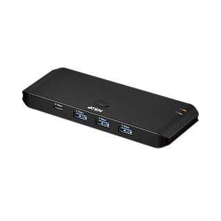 Переключатель USB 3.2 Gen 1 Aten US4324 на 2 компьютера и 4 устройства