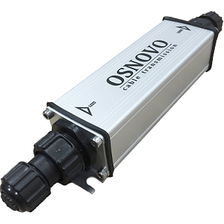 Удлинитель PoE OSNOVO E-PoE/1W уличный, 100 Мбит/с, до 500 м, до 22 Вт