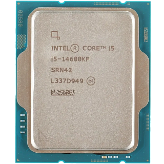 Процессор Intel Core i5-14600KF, LGA1700, OEM, 14 ядер, 20 потоков, до 5.3 ГГц, Raptor Lake