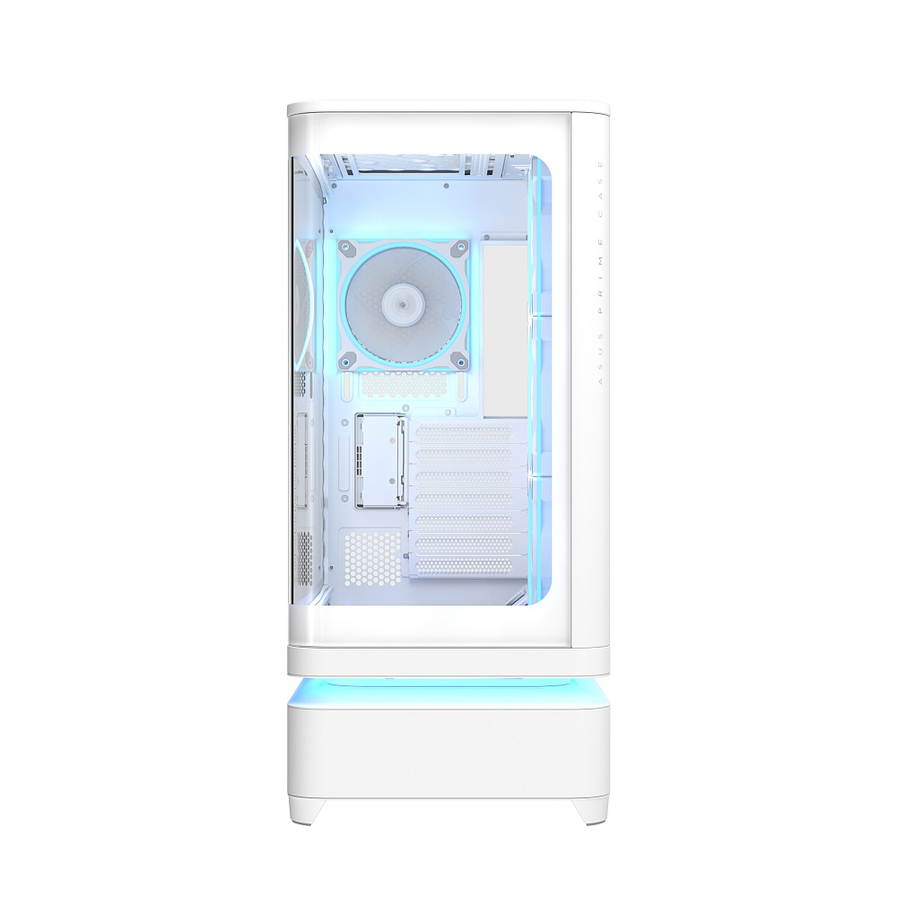 Корпус для ПК ASUS PRIME AP304 TG ARGB, белый, подсветка ARGB, фото 2