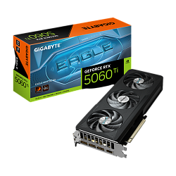 Видеокарта Gigabyte GV-N506TEAGLEMAX OC-8GD, NVIDIA GeForce RTX 5060 Ti, 8 ГБ видеопамяти, GDDR7, PCI Express 5.0
