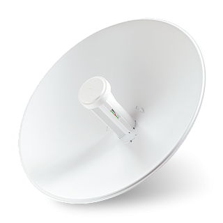 Точка доступа Ubiquiti PBE-M5-400 для радиомоста, 5 ГГц, антенна 25 дБи, порт 1 Гбит/с