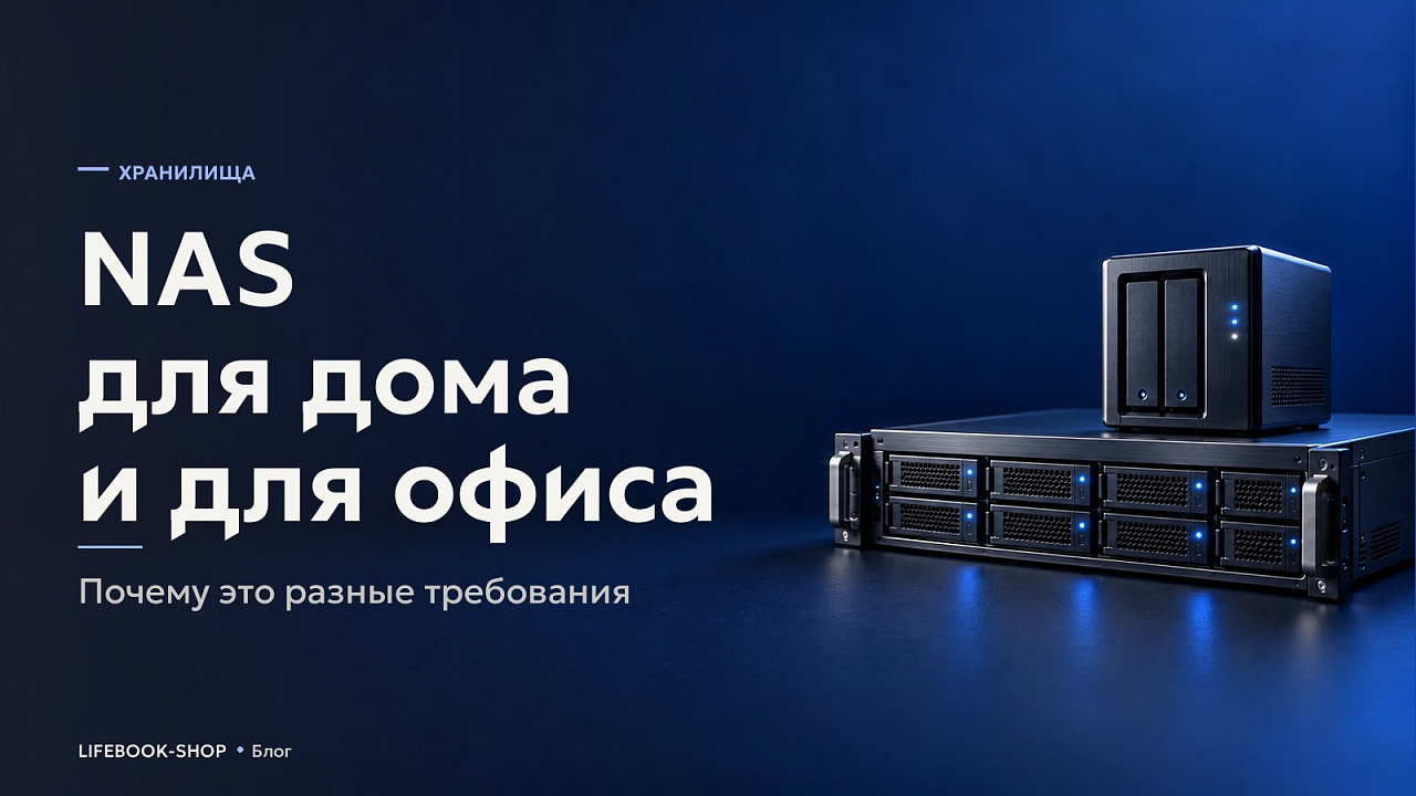 NAS для дома и для офиса: почему это разные требования