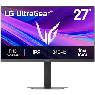 Монитор LG UltraGear 27G440A-B/ LG UltraGear 27G440A-B 27'' 1920x1080, IPS, 178x178, 400nit, 240Hz, 1ms, 2HDMI/DP, noUSB-A, Audio out, LTSP, ExtPWR, 100x100VESA, Черный, 1y