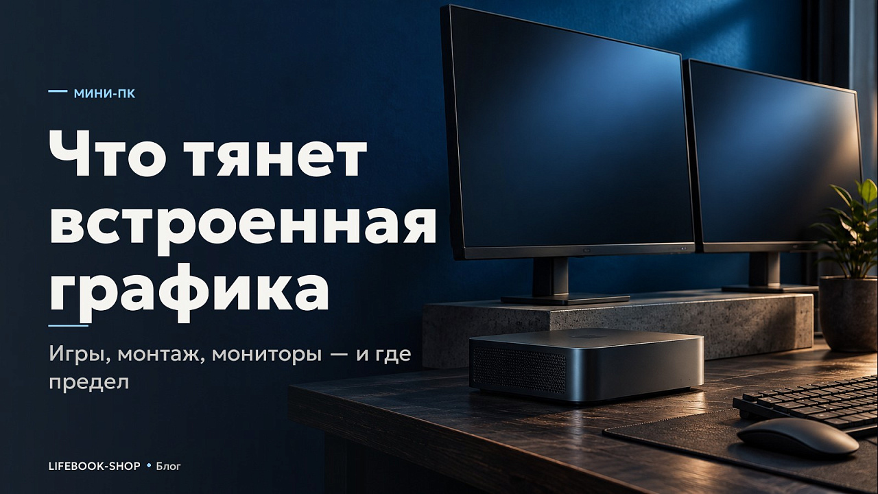 Что тянет встроенная графика: игры, монтаж, мониторы — и где предел