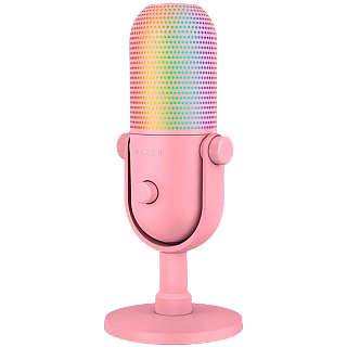 Микрофон Razer Seiren V3 Chroma - Quartz Microphone (RZ19-05060300-R3M1)