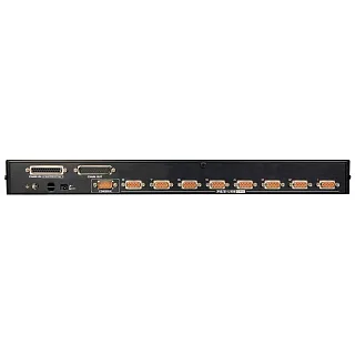 KVM-переключатель ATEN CS1708A на 8 портов, подключение компьютеров по PS/2 и USB