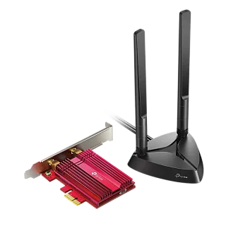 Wi-Fi адаптер TP-Link Archer TX3000E PCIe x1, Wi-Fi 6, 3000 Мбит/с, 2,4 и 5 ГГц, Bluetooth 5.0