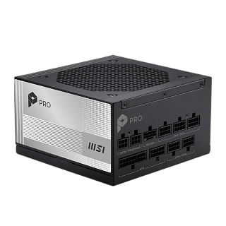 Блок питания Блок питания ПК/ Power Supply MSI PRO A850PL PCIE5, 850W 80+ Platinum (ATX, 3.1, PCIe 5.1, Full modular, 1x24(20+4)pin, 2xCPU 8(4+4)pin, 3xPCIe(6+2)pin, 1x12V(2x6), 6xSATA3, 2xMOLEX4pin, Active, 120x120mm, 150x150x86mm, APFC, black)