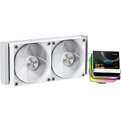 Система жидкостного охлаждения Ocypus Sigma L24 PRO WH, 240 мм