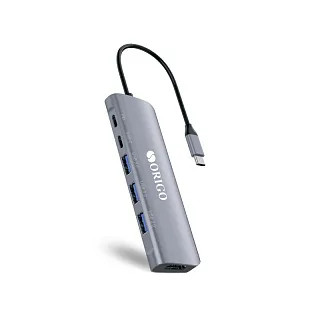 Док-станция Origo OU3360PD USB-C, 3 порта USB 3.0, HDMI, USB-C PD 3.0 и USB-C