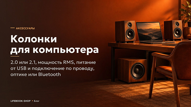 Колонки для компьютера: 2.0 или 2.1, мощность RMS, питание от USB и подключение по проводу, оптике или Bluetooth