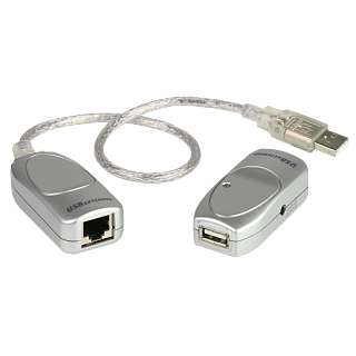 Удлинитель USB 1.1 Aten UCE60 до 60 м, разъёмы USB-A вилка и розетка