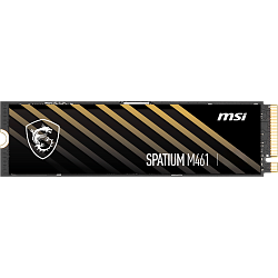 Твердотельный накопитель MSI SSD SPATIUM M461, 1 ТБ, M.2 (22×80 мм), NVMe, PCIe 4.0 x4