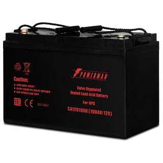 Батарея для ИБП Powerman Battery, 12 В, 100 А·ч