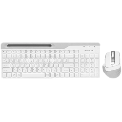 Клавиатура и мышь A4Tech Fstyler FB2535C, белый/серый, USB, беспроводная, Bluetooth