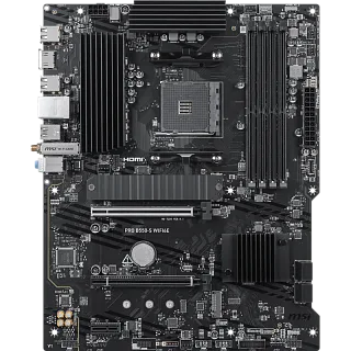 Материнская плата MSI PRO B550-S WIFI6E, AM4, AMD B550, ATX, DDR4