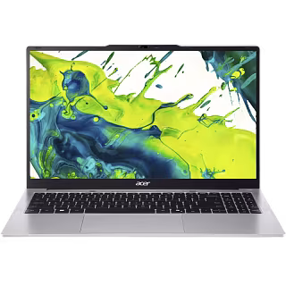 Ноутбук ACER Aspire Lite AL15-72P-595Y 15.6"(1920x1080 (матовый) IPS)/Intel Core i5 13420H(2.1Ghz)/16384Mb/512PCISSDGb/noDVD/Int:Intel HD/Cam/BT/WiFi/50WHr/war 1y/1.5kg/Silver/NoOS