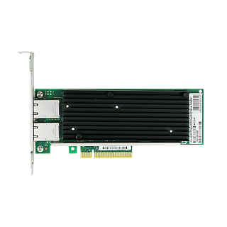 Сетевая карта LR-Link LREC9802BT, 2 порта RJ-45 10 Гбит/с, PCIe 2.0 x8, Intel X540