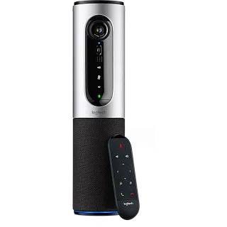 Видеоконференцсвязь Logitech® ConferenceCam Connect - SILVER - USB - WW (Logitech 960-001034)