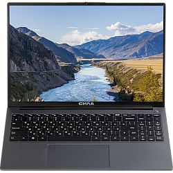 Ноутбук Ноутбук СИЛА/ Ноутбук СИЛА B-516 16"(1920x1200 IPS)/Intel Core i7 1355U(1.7Ghz)/16384Mb/512PCISSDGb/noDVD/Int:Intel Iris Xe Graphics/Cam/BT/WiFi/58WHr/war 3y/1.7kg/графит/Win11Pro + 65W, RU kbd