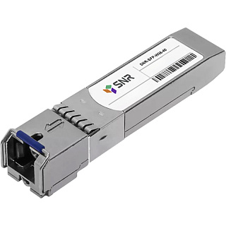 Трансивер SNR-SFP-W35-40 SFP WDM 1 Гбит/с, одно волокно SM, SC, 1310/1550 нм, до 40 км
