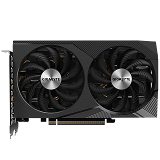 Видеокарта Gigabyte NVIDIA GeForce RTX 3060 WINDFORCE OC 12G REV2.0, 12 ГБ видеопамяти, GDDR6