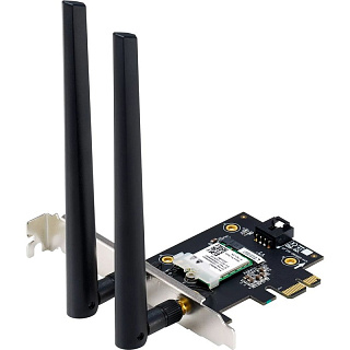 Адаптер ASUS PCE-AXE5400, Wi-Fi 6, PCIe x1