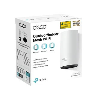 Mesh-система Wi-Fi AX3000 Outdoor/Indoor Mesh Wi-Fi 6 (TP-Link Deco X50-Outdoor(1-pack))