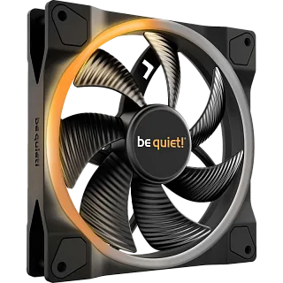Корпусной вентилятор be quiet! Cooler LIGHT WINGS, вентилятор 140 мм, 1500 об/мин, поток 56 CFM, шум 23.3 дБА