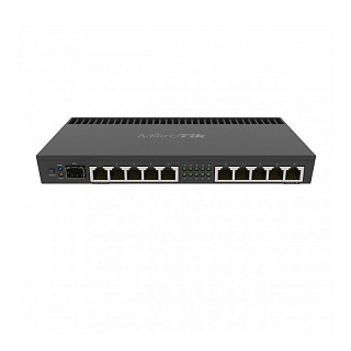 Маршрутизатор MikroTik RB4011iGS+RM, 10 портов 1 Гбит/с, SFP+ 10 Гбит/с, 4 ядра, ушки для стойки
