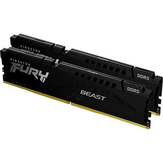 Оперативная память Kingston KF552C40BB2K2-64, 64 ГБ (2x32 ГБ), DDR5, 5200 МГц, DIMM, CL40