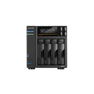 Сетевое хранилище NAS ASUS AS6804T, AMD Ryzen V3C14, 16 ГБ ОЗУ