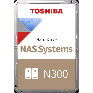 Жёсткий диск Toshiba N300 22 ТБ 3,5″, 7200 об/мин, кэш 1024 МБ, для NAS