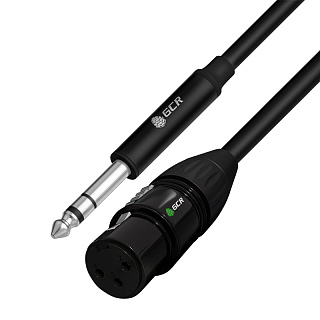 Кабель GCR PRO 7.0m stereo jack 6