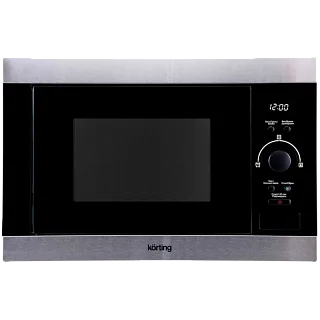 Встраиваемая микроволновая печь Korting KMI 825 XN, 25 л, 900 Вт, гриль 1000 Вт, нержавеющая сталь