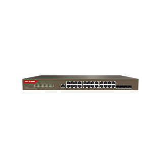 Коммутатор Tenda IP-COM G5328X управляемый L3, 24 порта 1 Гбит/с, 4 SFP+, для стойки