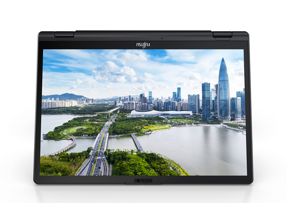 Ноутбук-трансформер Fujitsu LIFEBOOK U5313X U5313X72B BLACK 360°, Intel Core i7-1365U, 32GB LPDDR5-4800MHz, SSD 512GB, Intel Iris Xe Graphics, 13,3" WUXGA Touch, WINDOWS 11 PRO, КЛАВИАТУРА RU/US, сделано в Японии, гарантия 1 год, фото 5