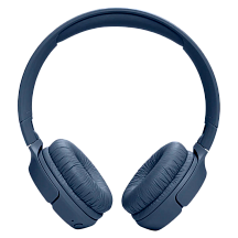 Наушники JBL T520BT, Bluetooth 5.3, накладные, голубой, крепление оголовье, встроенный микрофон