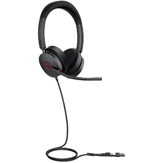Гарнитура проводная Yealink UH48 Dual UC USB-C/A [1308152] (Yealink UH48 Dual UC USB-C/A)