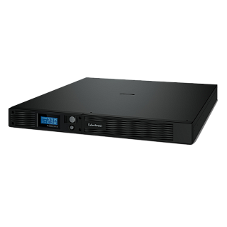 ИБП Cyberpower PR1000ELCDRT1U, 1000 ВА, 670 Вт, Line-Interactive, 6 розеток, IEC C13