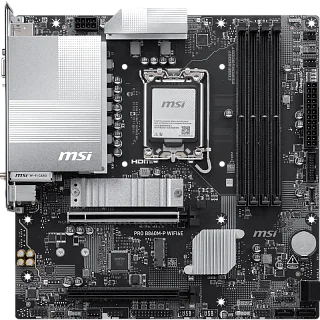 Материнская плата MSI PRO B860M-P WIFI6E, LGA1851, Intel B860, Micro-ATX, DDR5