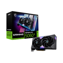 Видеокарта MSI GeForce RTX 5060 Ti 8G OC, NVIDIA GeForce RTX 5060 Ti, 8 ГБ видеопамяти