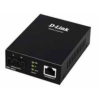 Медиаконвертер D-Link DMC-G02SC, 1 Гбит/с, SC, многомодовое волокно, 850 нм, до 550 м
