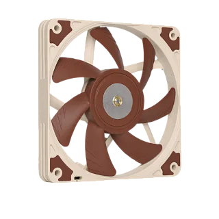 Корпусной вентилятор Noctua Cooler NF-A12x15 PWM, вентилятор 120 мм, 1850 об/мин, бежевый, шум 23.9 дБА