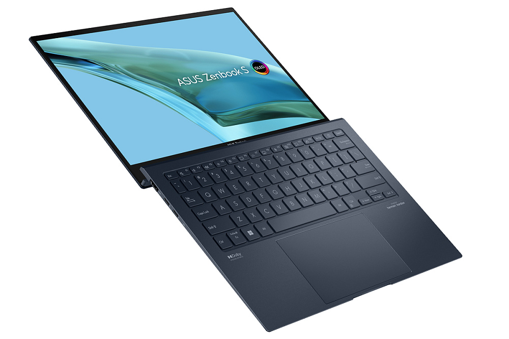 Ноутбук ASUS Zenbook S 13 OLED  Ponder Blue UX5304MA-NQ172 (90NB12V3-M00B20), Intel Core Ultra 7 155U, 16GB LPDDR5X, Intel Graphics, 13.3" 3K OLED, 4 TB SSD PCIe GEN4, WINDOWS 11 PRO, КЛАВИАТУРА RU/US, гарантия 1 год, ЧЕХОЛ В ПОДАРОК!, фото 7